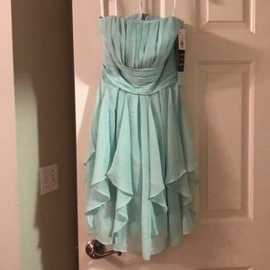 NWT Davids bridal chiffon dress